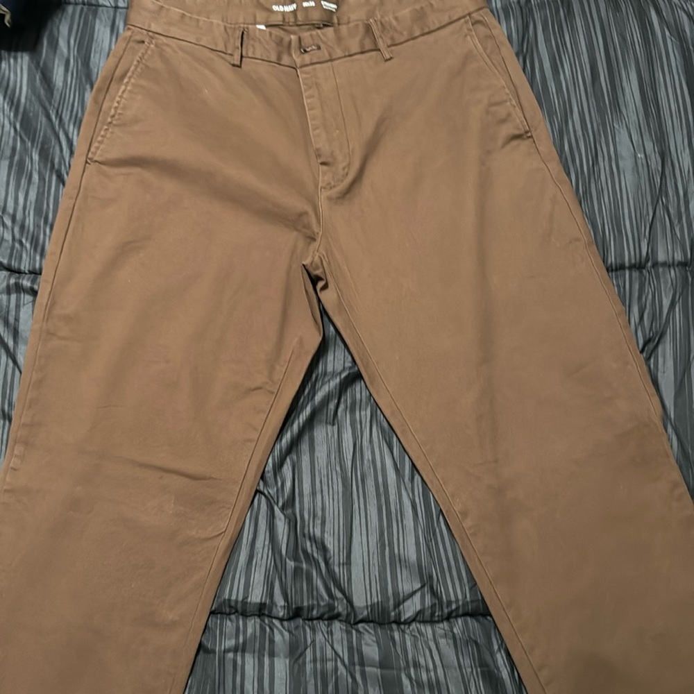 Old navy slacks 36/36 it was hemmed to 36/30 height